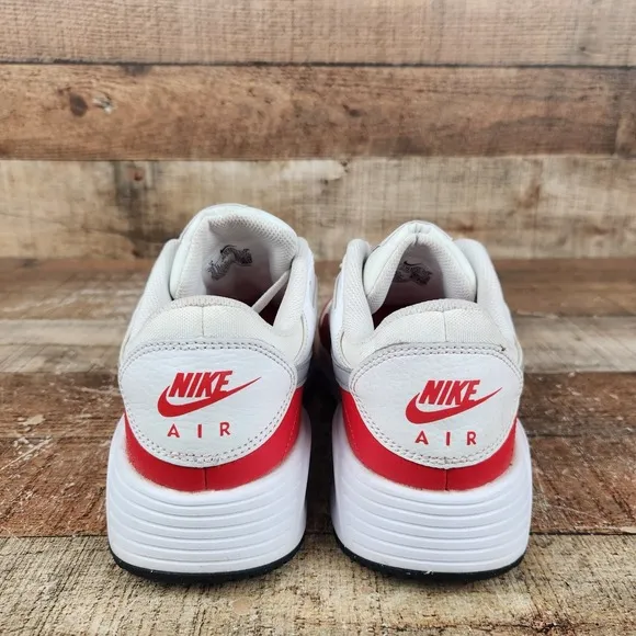 Nike Air Max SC Men's Size 8 White University Red Athletic Sneakers CW4555-107