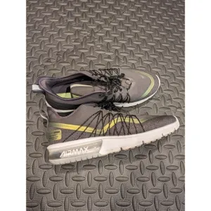 Nike Air Max Sequent 4 Running Shoes Sneakers Athletic‎ Mens 10 Gray White