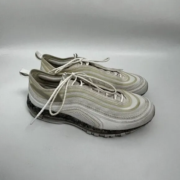 Nike Air Max Terrascape 97 Triple White Light Iron Ore Shoe DJ5019-100 Mens 13