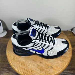 Nike Air Max Torch 4 Running Shoes Mens Size 8‎ White Blue Black CW7026-100