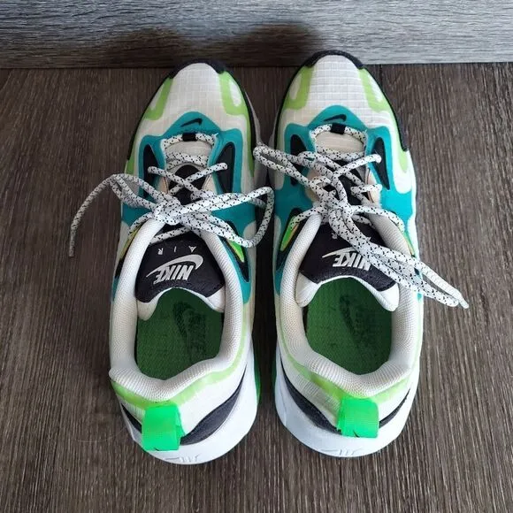 Nike Air Max 200 SE Oracle Aqua (GS) Running Shoes Size 5.5Y
