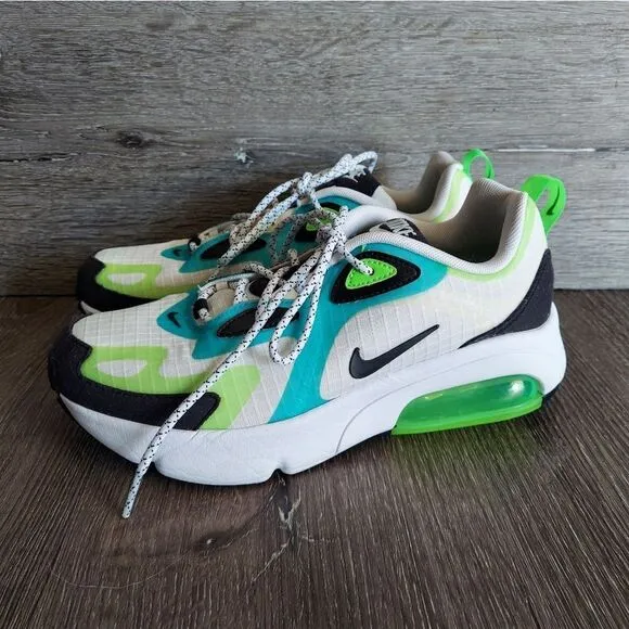 Nike Air Max 200 SE Oracle Aqua (GS) Running Shoes Size 5.5Y