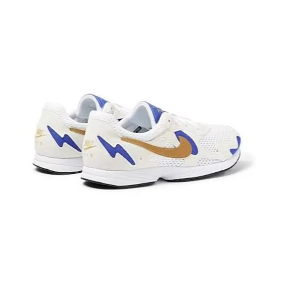 Nike Air Streak Lite Running Shoe Summit White / Metallic Gold US 9.5 W/ 8 M NIB