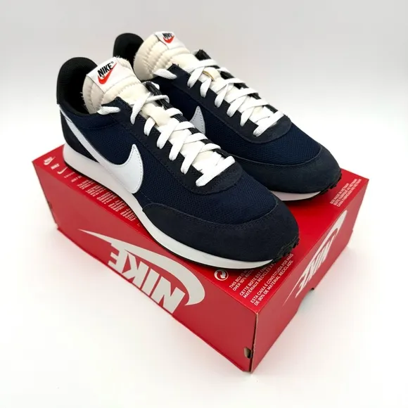 Nike Air Tailwind 79 Mens Running Shoes Size 11.5 Dark Obsidian White 487754-406