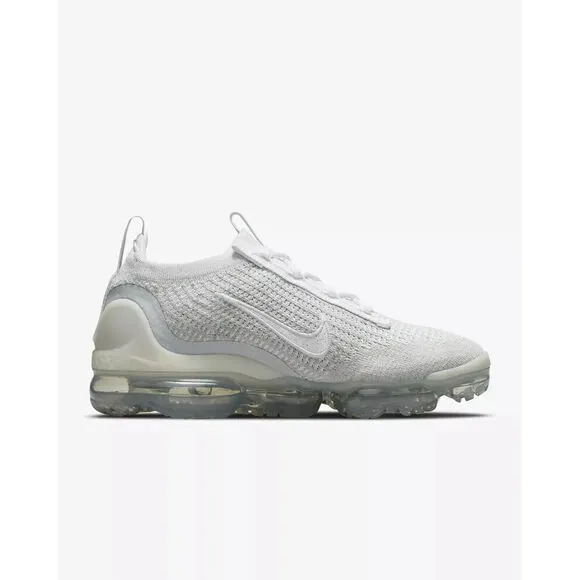 Nike Air VaporMax 2021 FK DC4112-100 Women's US 6.5 White Running Shoes HAM28