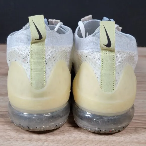 Nike Air Vapormax 2021 FK Shoes Mens Size 13 White Flyknit Running DQ7633-100
