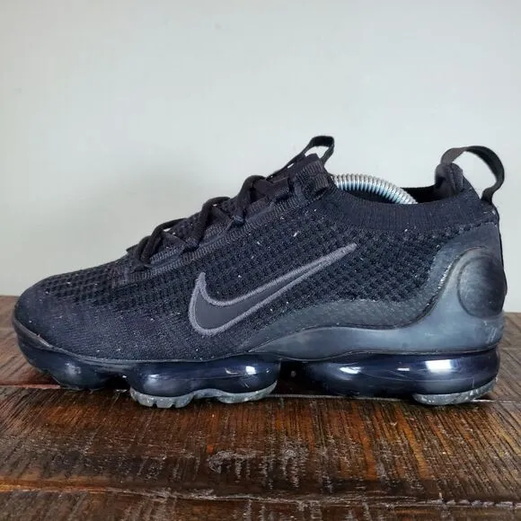 Nike Air Vapormax 2021 Flyknit Womens Size 7.5 Shoes DH4084 001 Black (Mens 6)