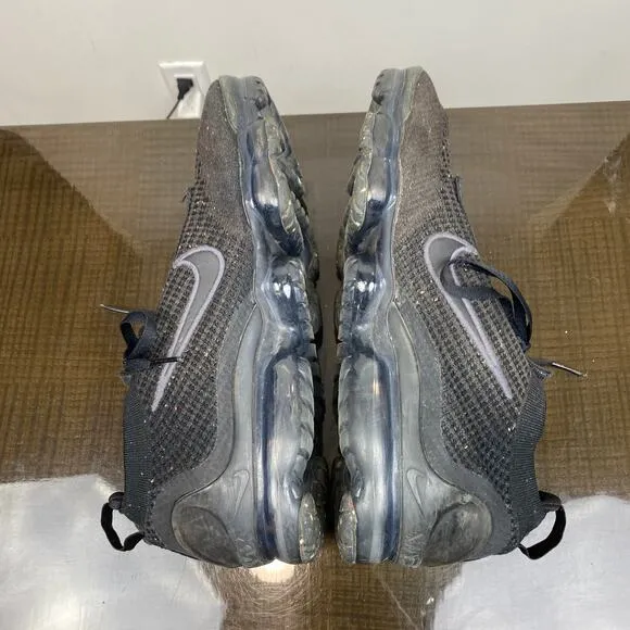 Nike Air Vapormax Flyknit Triple Black Running Sneakers Shoes Men's 10.5