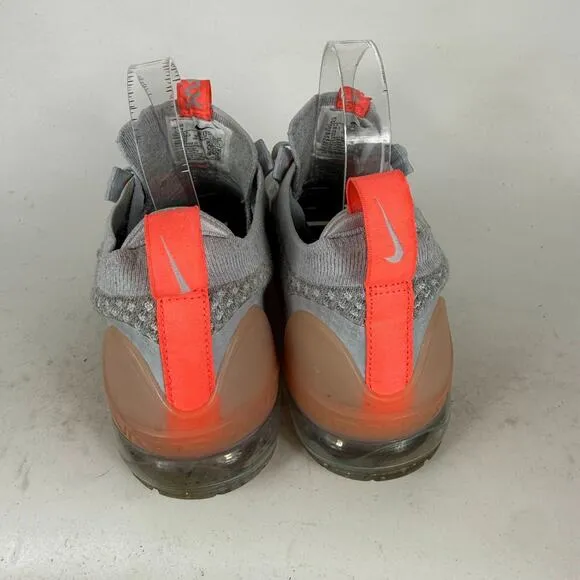 Nike Air Vapormax Grade School Athletic Sneakers Kids 6 Gray Flyknit Breathable