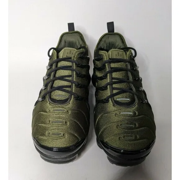 Nike Air VaporMax Plus Shoes Mens 14 Rough Green Black Running Sneakers Cushion