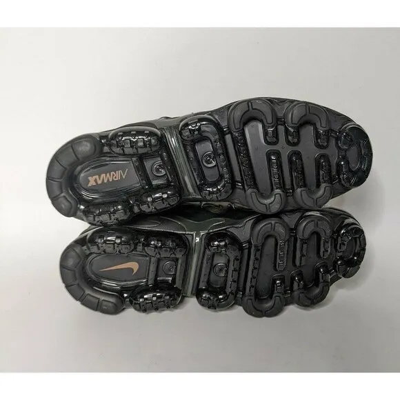 Nike Air VaporMax Plus Shoes Mens 14 Rough Green Black Running Sneakers Cushion