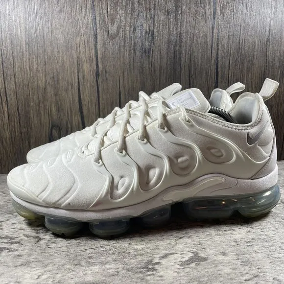 Nike Air VaporMax Plus White Pure Platinum Men's Shoes Sneakers Size 13
