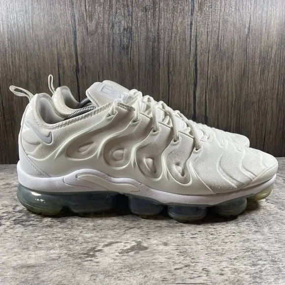 Nike Air VaporMax Plus White Pure Platinum Men's Shoes Sneakers Size 13