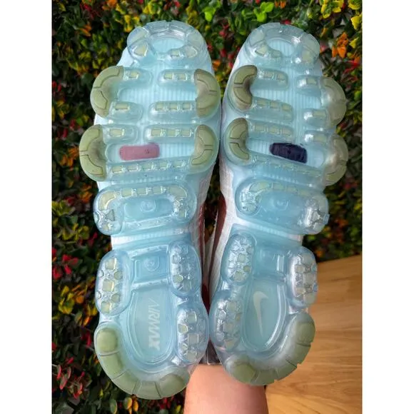 Nike Air Vapormax Running Shoes Explorer Light White Womens‎ 12 Mens 10.5 EUC