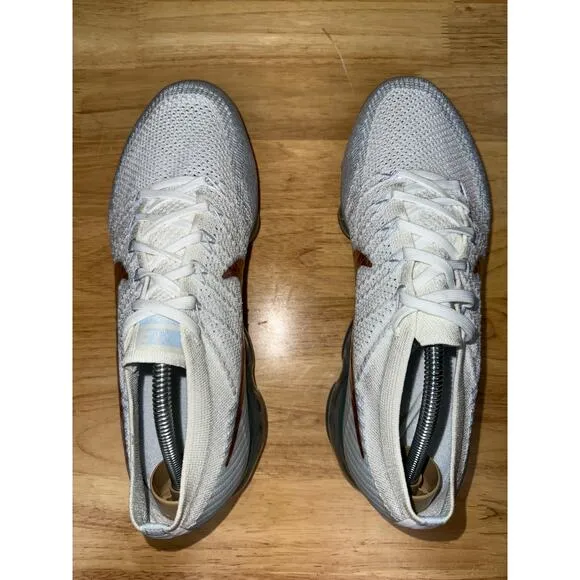 Nike Air Vapormax Running Shoes Explorer Light White Womens‎ 12 Mens 10.5 EUC