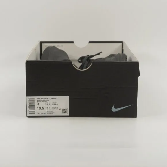 Nike Air Winflo 9 Shield Triple Black DM1106-007 Running Multi Size