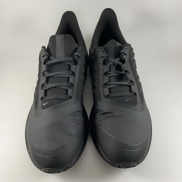 Nike Air Winflo 9 Shield Triple Black Mens Size 13 DM1106-007 Running Shoes