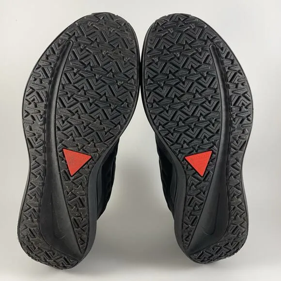 Nike Air Winflo 9 Shield Triple Black Mens Size 13 DM1106-007 Running Shoes
