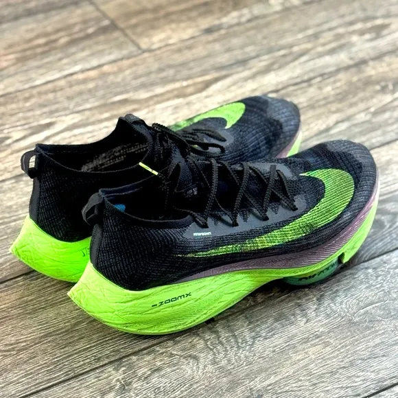 Nike Air Zoom Alphafly Next%Black Electric Green