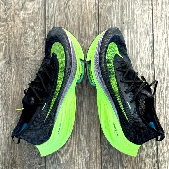 Nike Air Zoom Alphafly Next%Black Electric Green