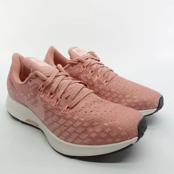 Nike Air Zoom Pegasus 35 Pink Sneakers Womens Size 6 Running Shoes 942855 603