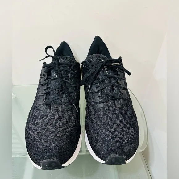 Nike Air Zoom Pegasus 36 (4E) Mens Running Shoes, Blac White AQ2205-001, Sz 15