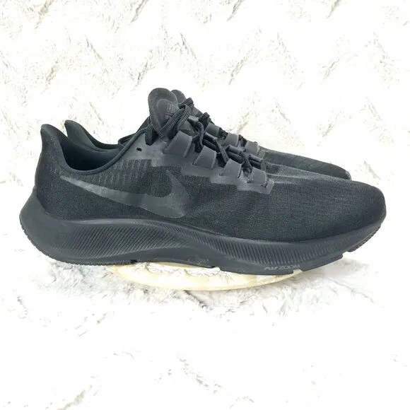 Nike Air Zoom Pegasus 37 BQ9646-005 Triple Black Men's  Running Shoes