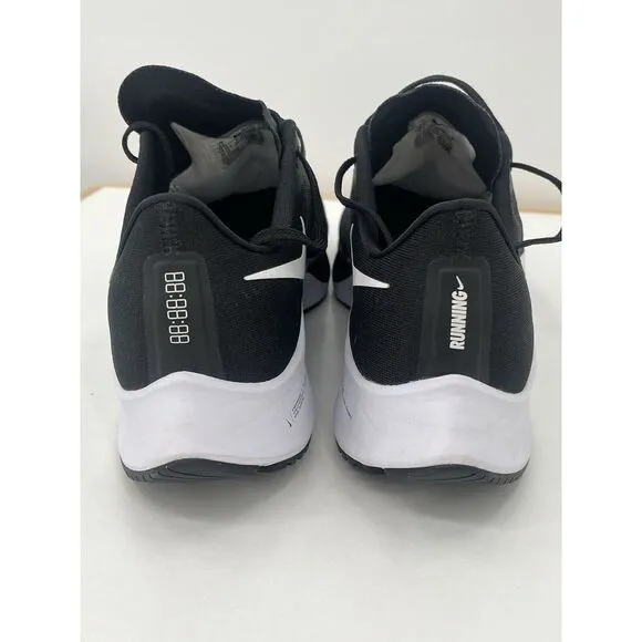 Nike‎ Air Zoom Pegasus 37 Running Shoes Men's Size 13 Black White BQ9646-009