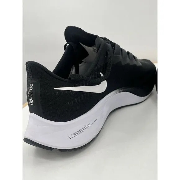 Nike‎ Air Zoom Pegasus 37 Running Shoes Men's Size 13 Black White BQ9646-009