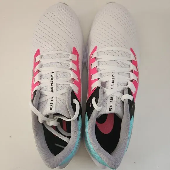 Nike Air Zoom Pegasus 38 Mens Running Shoes  US 8 EU 41, White Wolf Grey