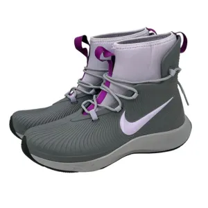 Nike Binzie Rain Boots Youth 6Y Women's 7.5 Grey Waterproof Athletic BQ5380-003