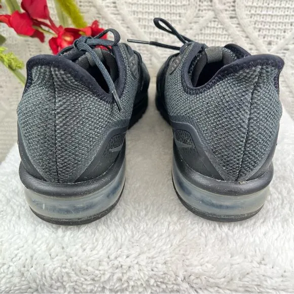 NIKE |  Black Air Max Sequent 3  &quot;Black Anthracite&quot; Men's Running Athletic Shoes