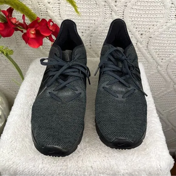 NIKE |  Black Air Max Sequent 3  &quot;Black Anthracite&quot; Men's Running Athletic Shoes