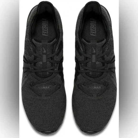 NIKE |  Black Air Max Sequent 3  &quot;Black Anthracite&quot; Men's Running Athletic Shoes