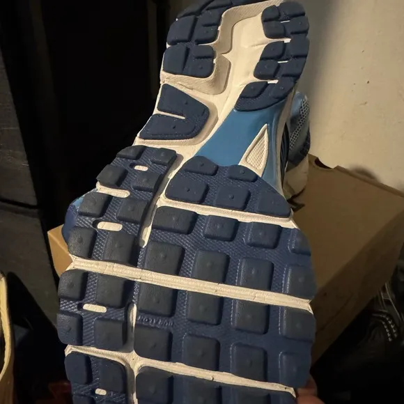 Nike Blue and White Running Shoes