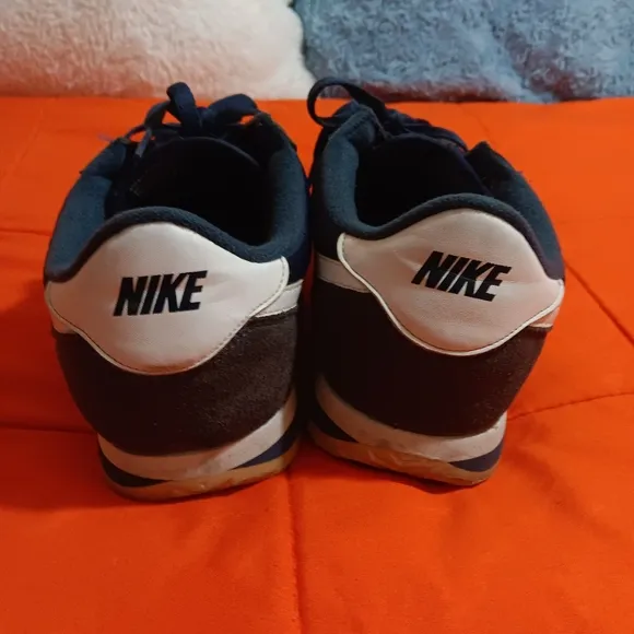 Nike Cortez Shoes Mens 12 Basic Nylon Obsidian Running 819720-411