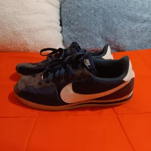 Nike Cortez Shoes Mens 12 Basic Nylon Obsidian Running 819720-411