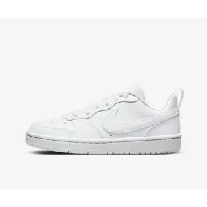 Nike Court Borough Low Triple Sneakers Shoes Athletic BQ5448-100 White Size 5Y