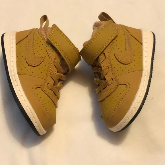 Nike Court Borough mid brown sneakers shoes