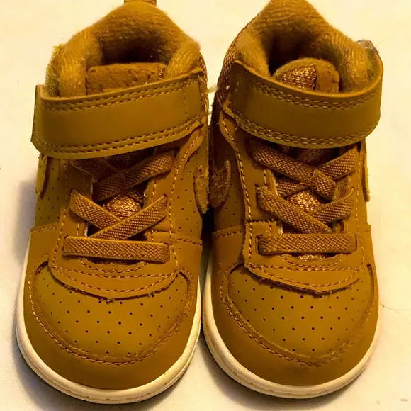 Nike Court Borough mid brown sneakers shoes