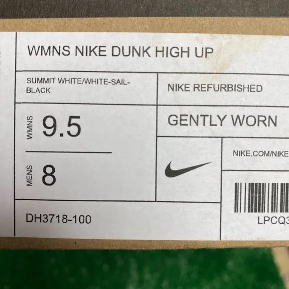 Nike Dunk High Mens Casual Sneaker Shoes Summit White DH3718-100 Sz 8