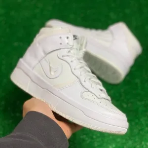 Nike Dunk High Mens Casual Sneaker Shoes Summit White DH3718-100 Sz 8