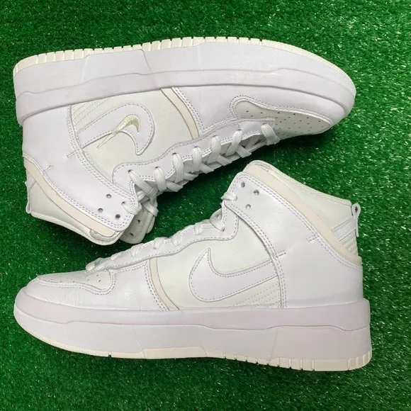 Nike Dunk High Mens Casual Sneaker Shoes Summit White DH3718-100 Sz 8