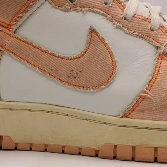 Nike Dunk  High Women's Size 9 DV1143-800 Arctic Orange Athletic Sneakers Shoes