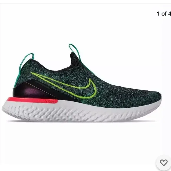 Nike Epic Phantom React Flyknit Running Shoes 6.5Y
