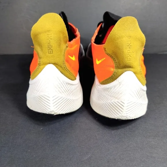 Nike EXP-X14 Gray Orange Athletic Running Sneakers Men's Shoes Size 12