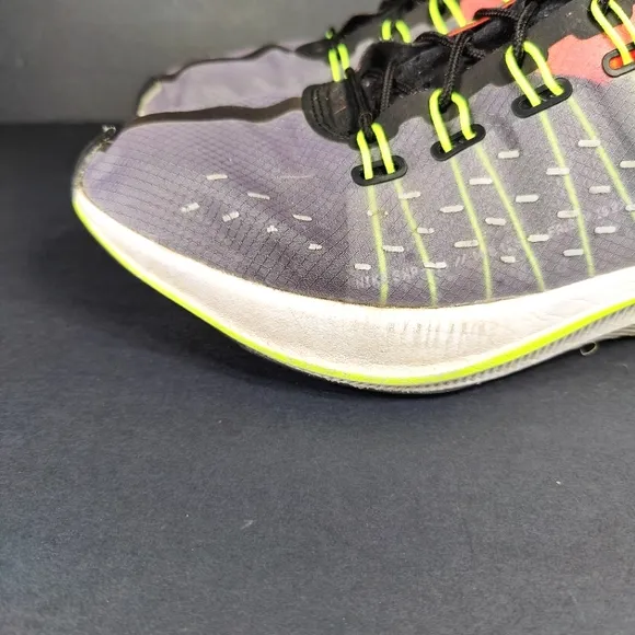 Nike EXP-X14 Gray Orange Athletic Running Sneakers Men's Shoes Size 12