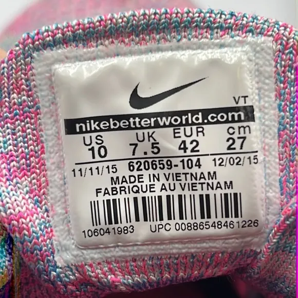 Nike Flyknit Max Running Shoes Women’s Sz 10