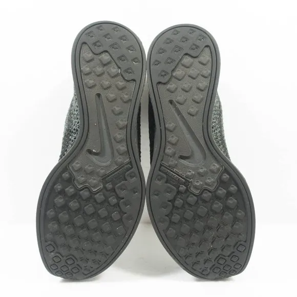 Nike Flyknit Racer Running Shoes - Men's Size 8 - Black