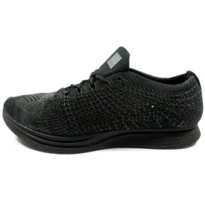 Nike Flyknit Racer Running Shoes - Men's Size 8 - Black